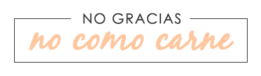 Blog de recetas veganas | No gracias, no como carne